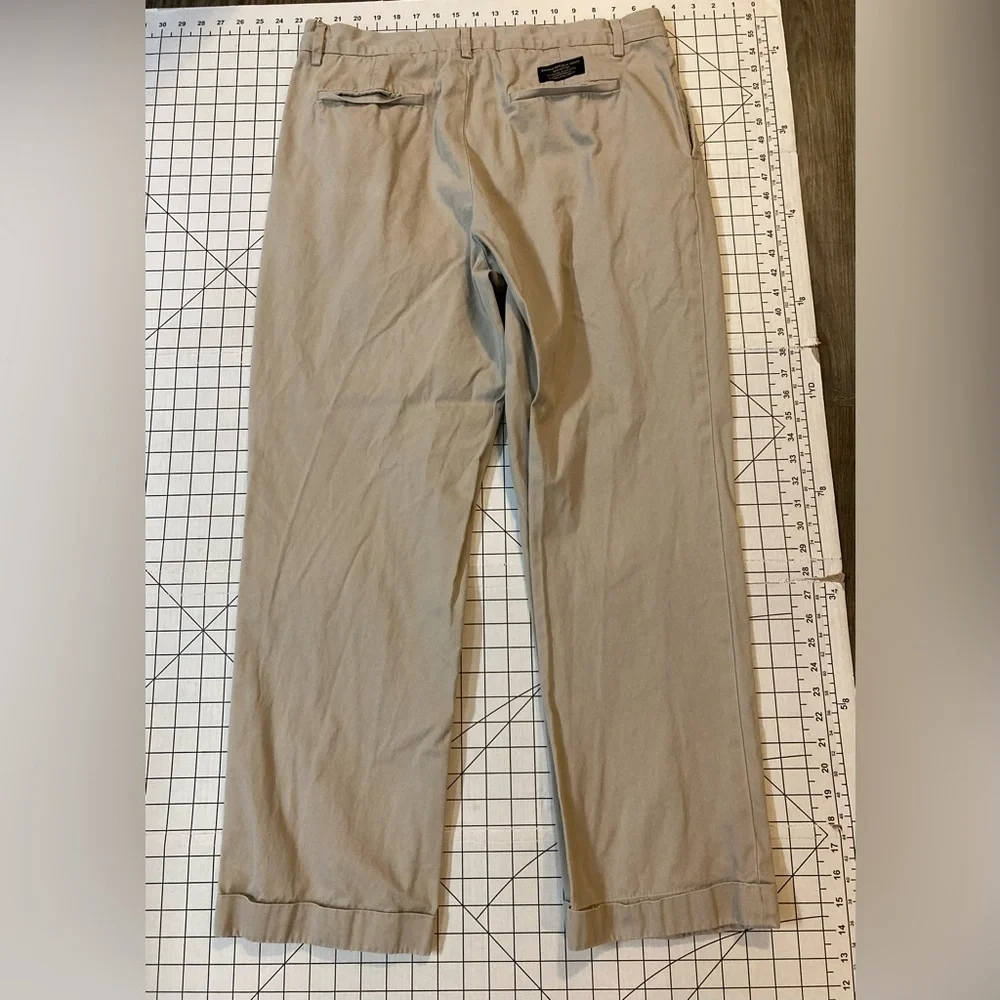Banana Republic Men’s Size 36/30‎ Tan Smithfield Cuffed Chino Pants